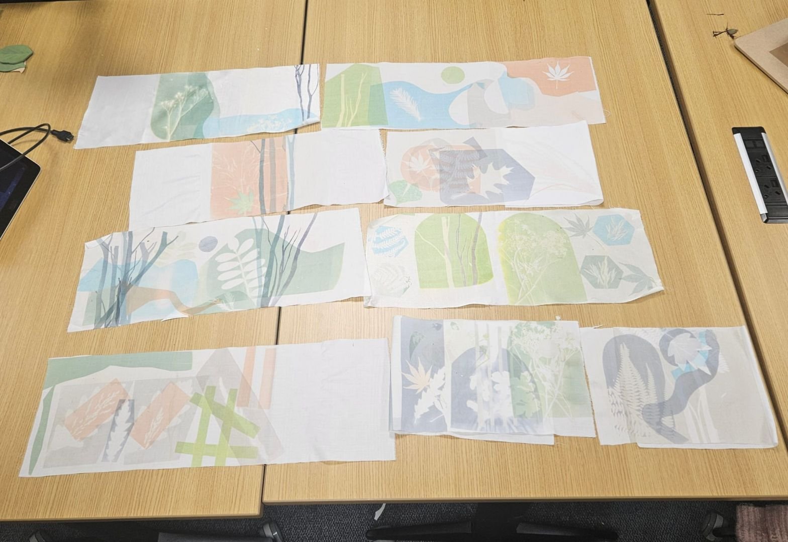 variety of artwork created 