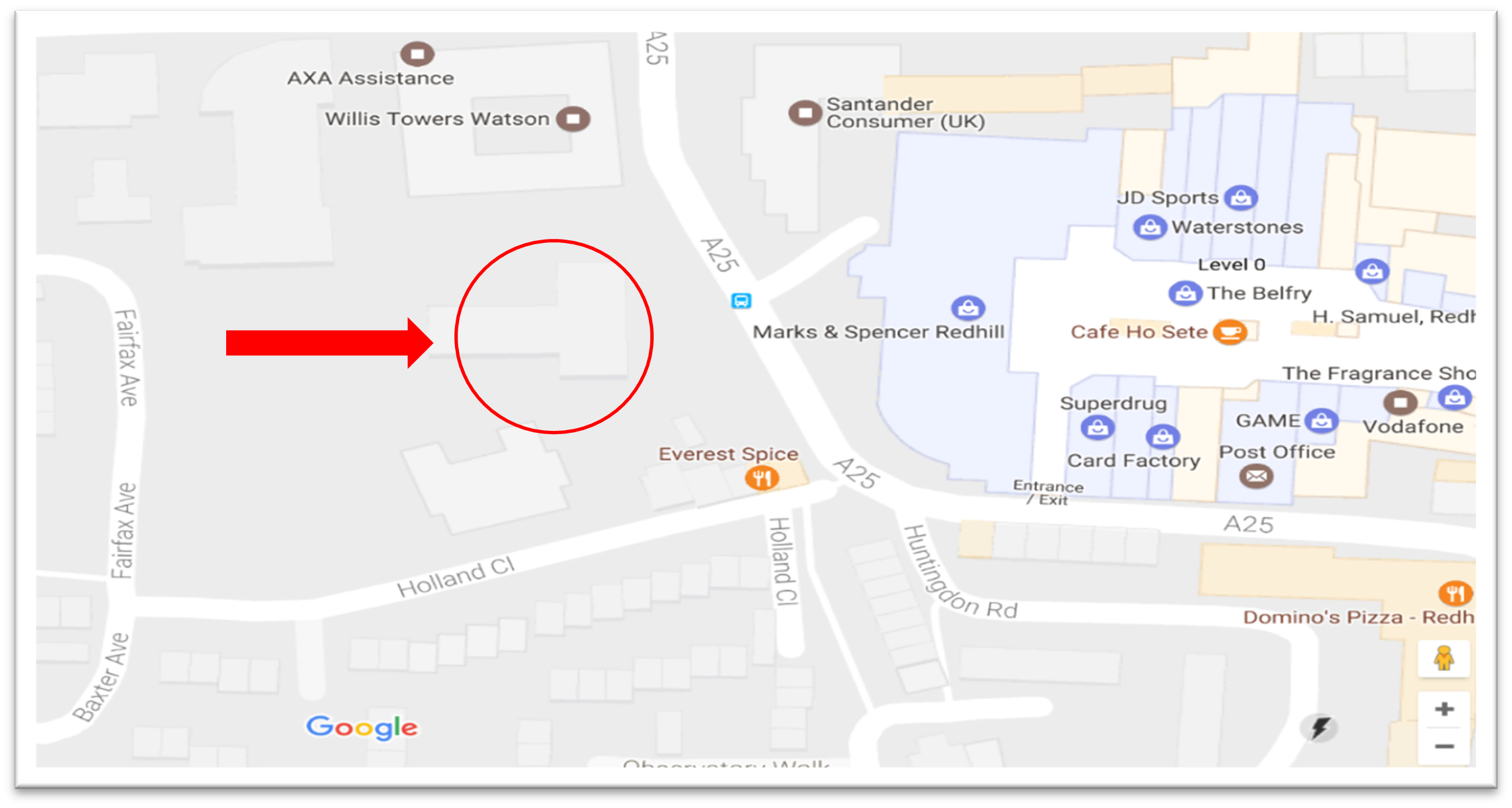 Gatton place map