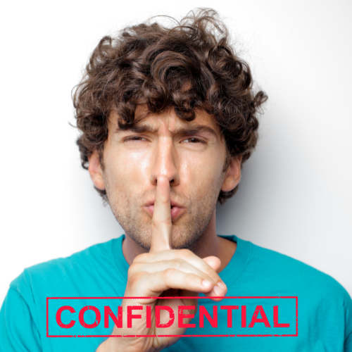 Confidential easy read